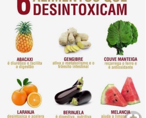 6 alimentos que desintoxicam